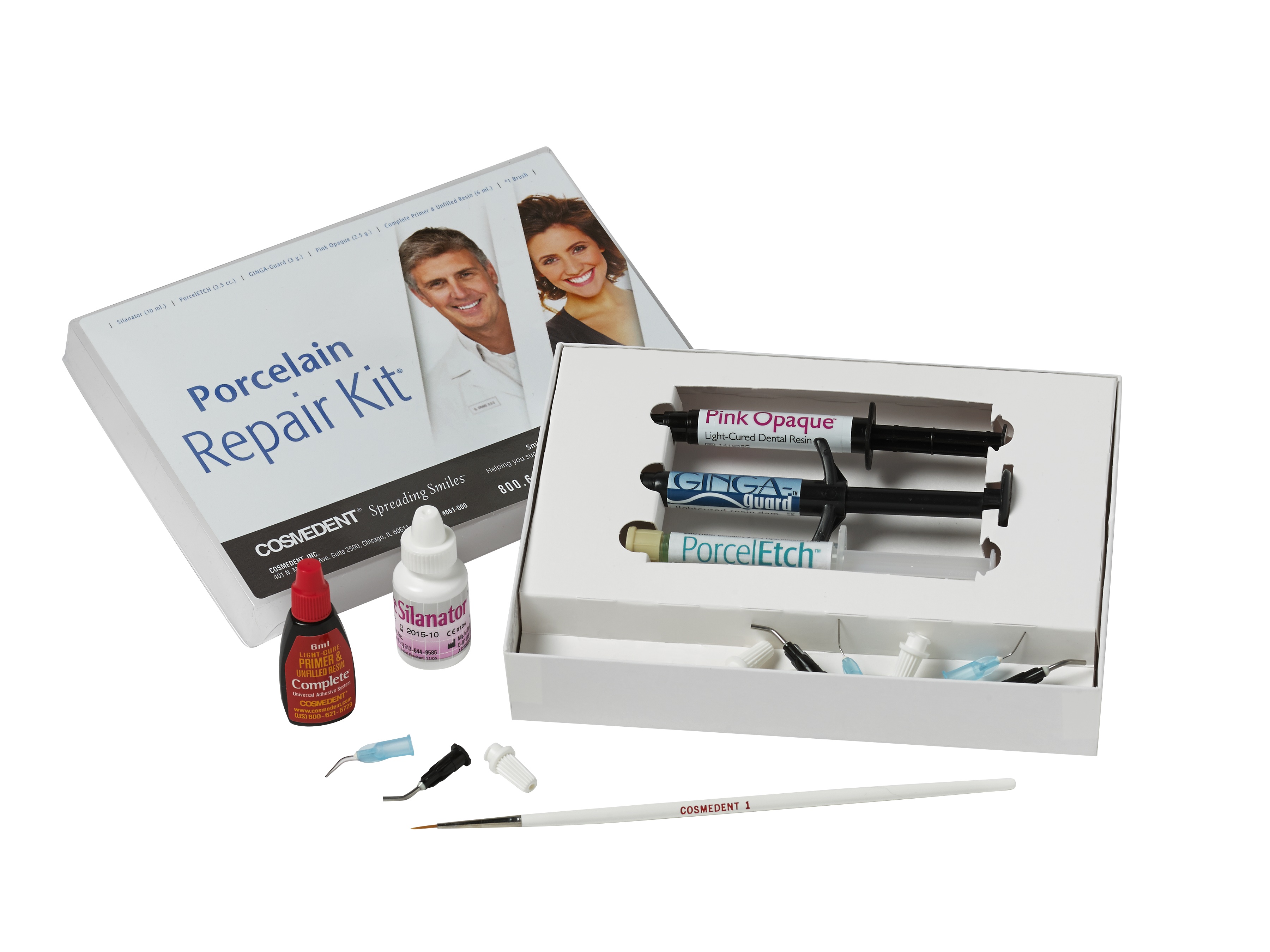 Dental Product Shopper Silane Ceramic and Zirconia Repair Kits